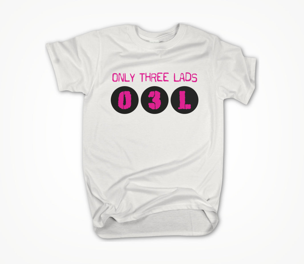 O3L Podcast - Logo Design (White) Unisex T-shirt
