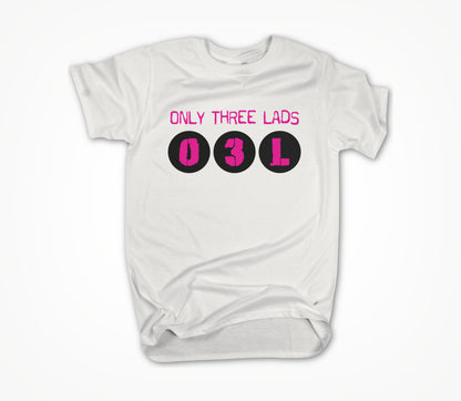 O3L Podcast - Logo Design (White) Unisex T-shirt