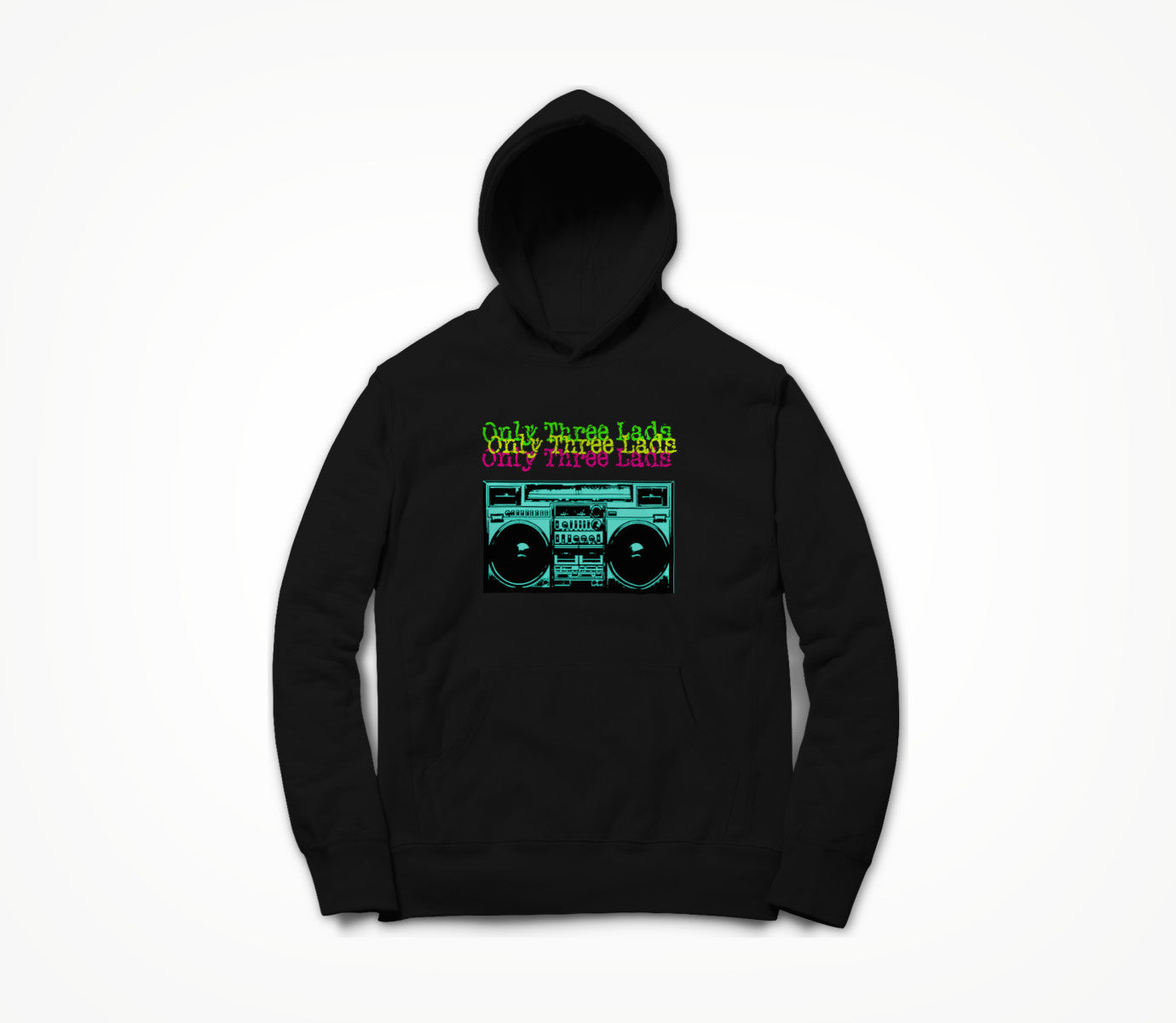 O3L - Boombox (Black) Hoodie