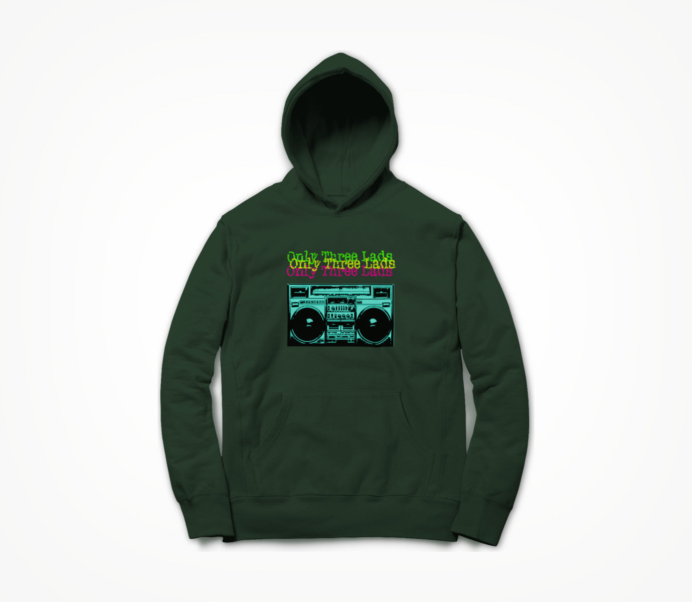 O3L - Boombox (Forest Green) Hoodie