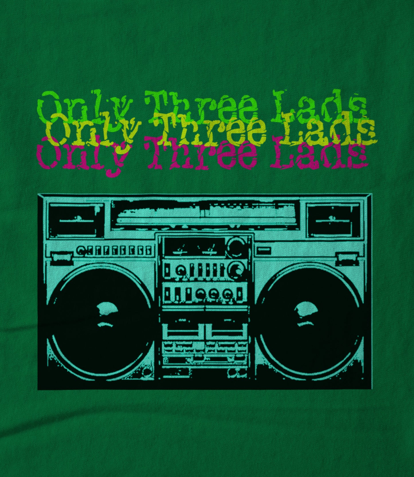 O3L - Boombox (Green) Unisex T-shirt