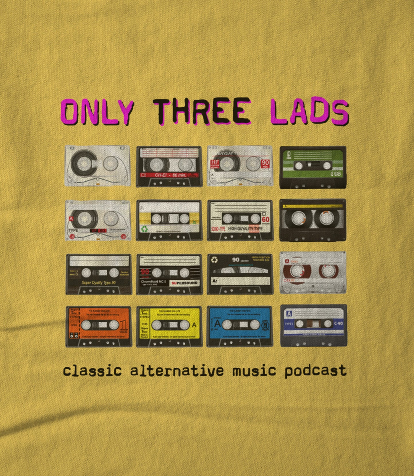 O3L - Tapes (Yellow) Unisex T-shirt