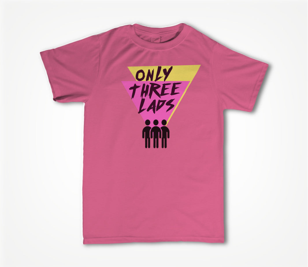 O3L - Triangles (Pink) Unisex T-shirt