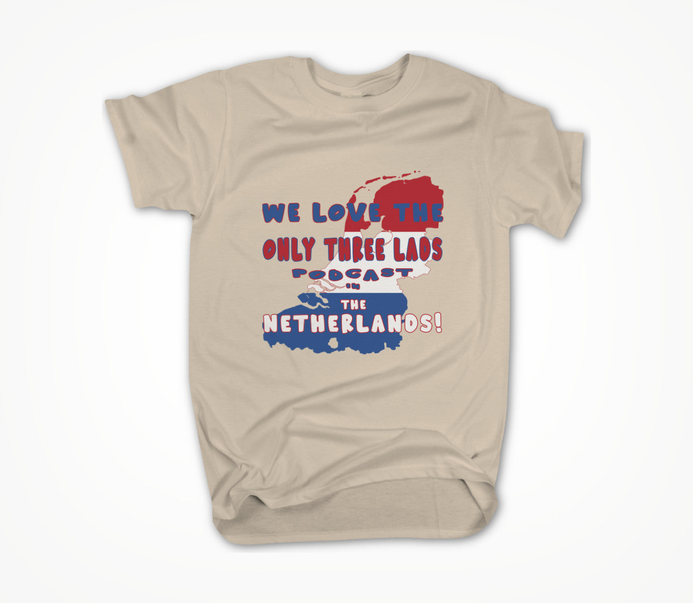 The Netherlands - Cream Unisex T-shirt