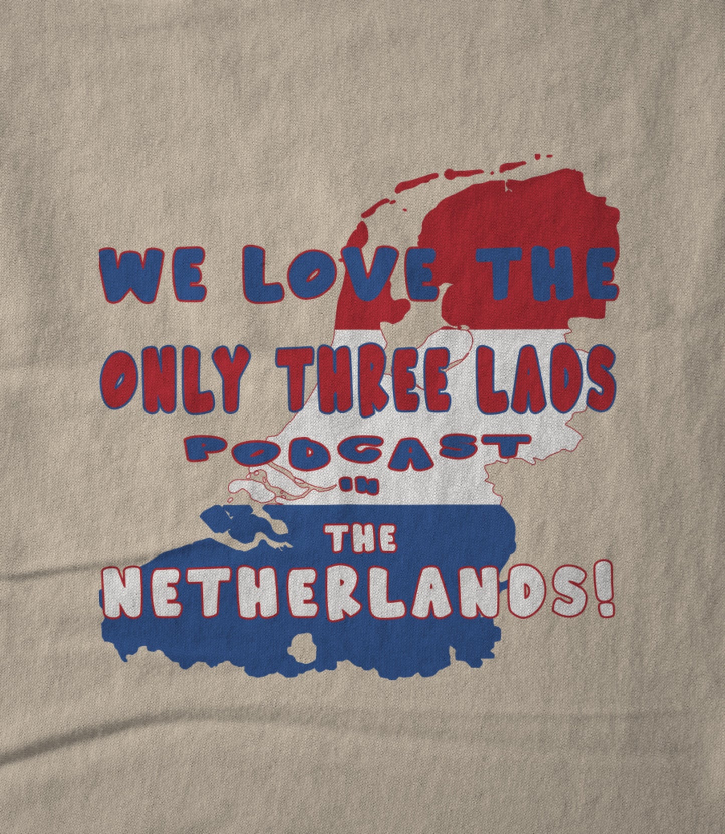 The Netherlands - Cream Unisex T-shirt