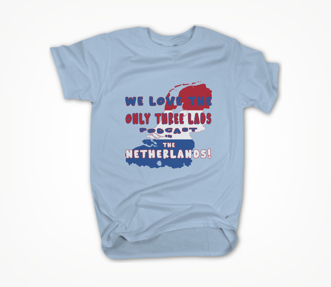 The Netherlands - Baby Blue Unisex T-shirt