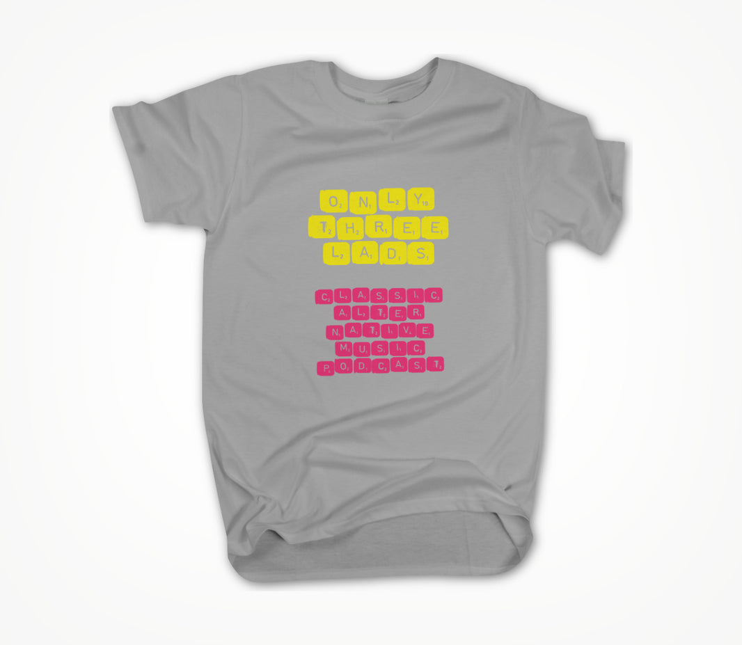 Word Game - Pink & Yellow Unisex T-shirt