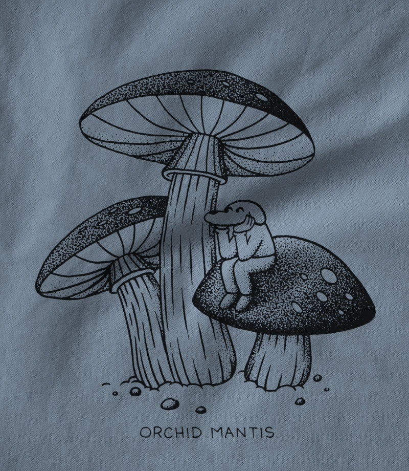 Blue Mushroom Shirt