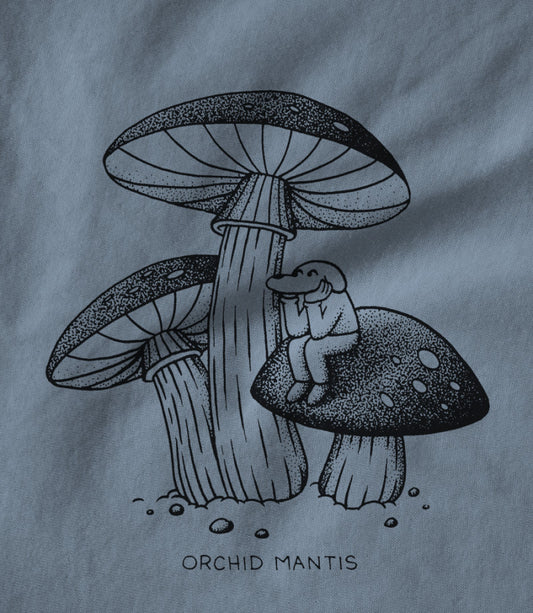 Blue Mushroom Shirt