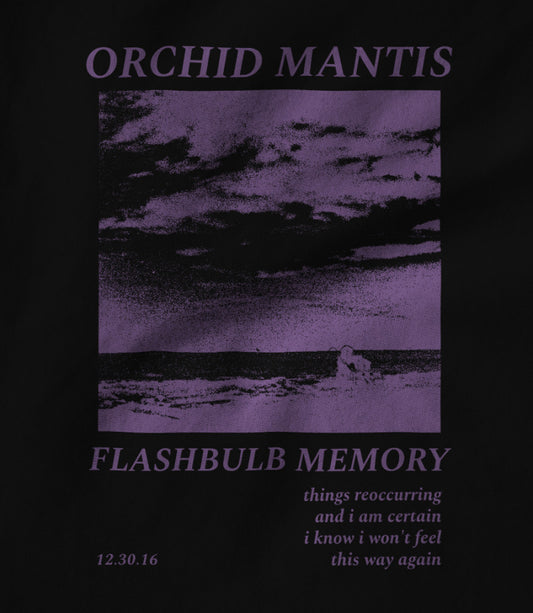 Flashbulb Shirt - Black/Purple