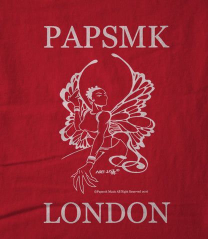 PAPSMK LONDON Logo w1 Red Women's T-shirt