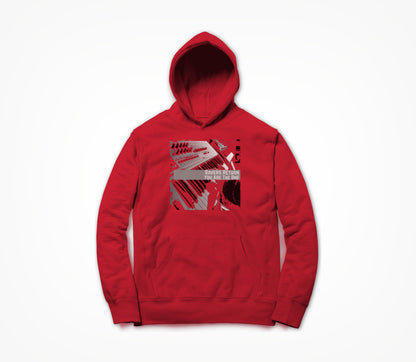 Ravers Return Posterized Effect Hoodie