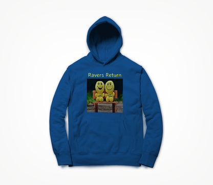 Ravers Return Back To Basics Single Cover Hoodie