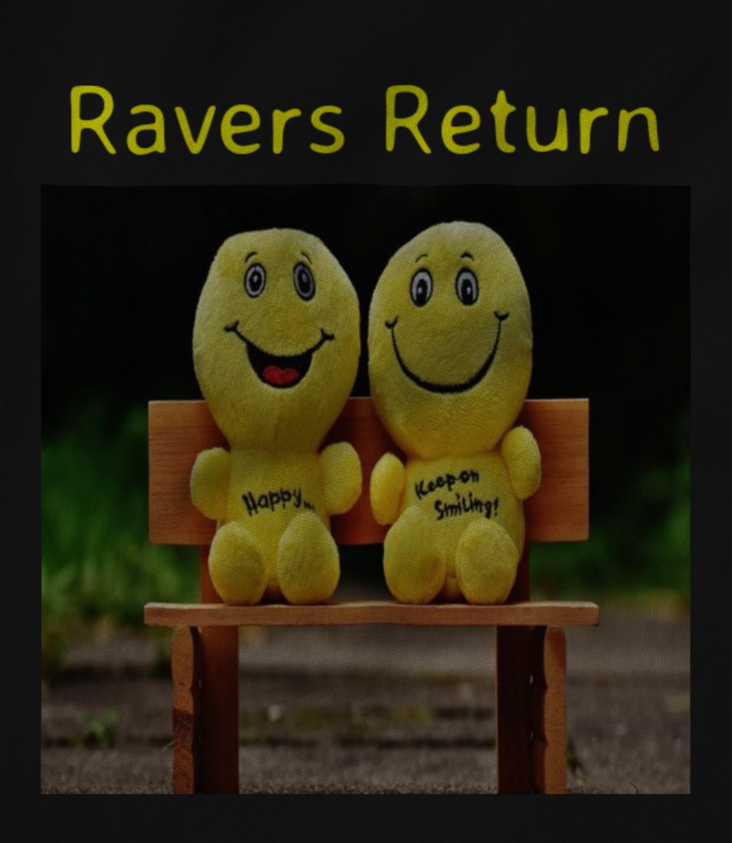 Ravers Return Back To Basics Single Cover Hoodie