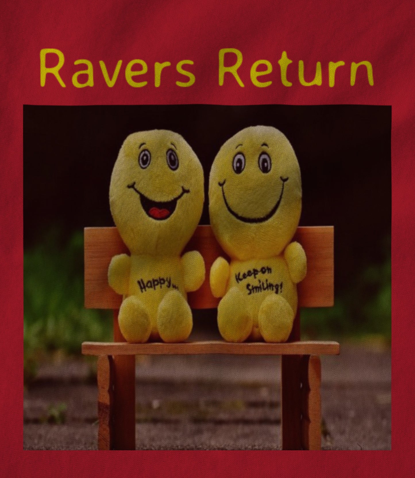 Ravers Return Back To Basics Single Cover Hoodie