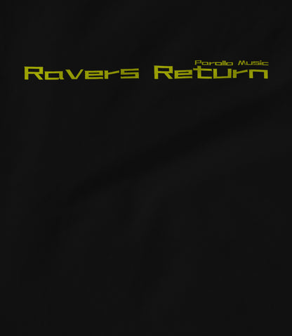 Ravers Return Branded plain, Yellow Text Women's T-shirt