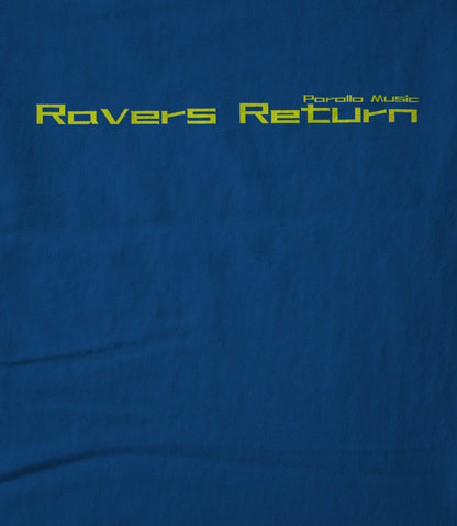 Ravers Return Branded plain, Yellow Text Unisex T-shirt