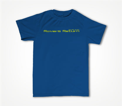 Ravers Return Branded plain, Yellow Text Unisex T-shirt