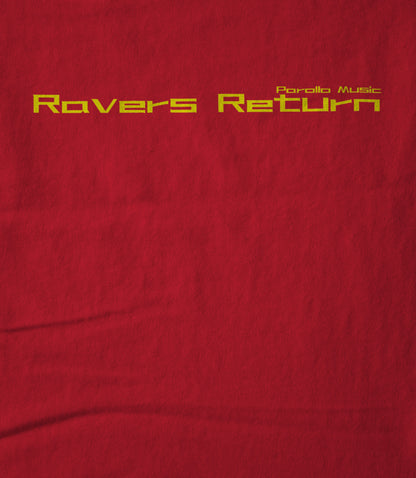 Ravers Return Branded plain, Yellow Text Unisex T-shirt