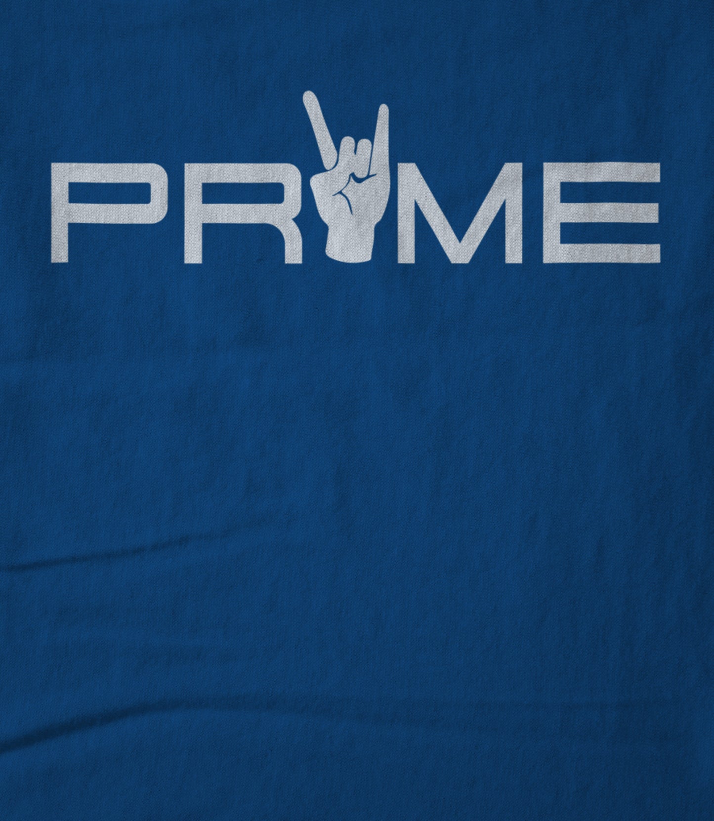 White on Blue Unisex T-shirt