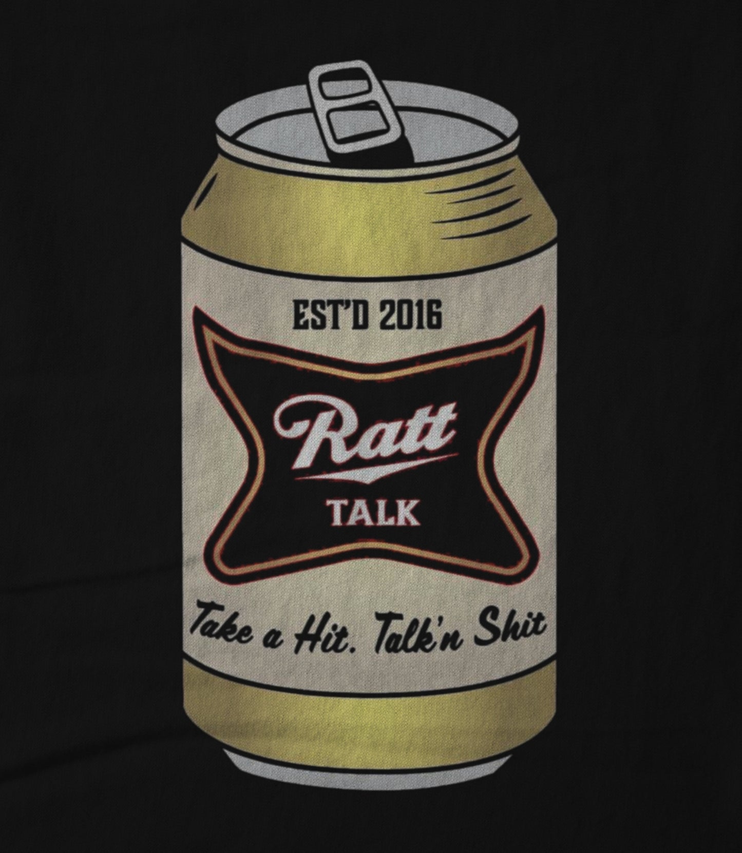 Take a hit Talk shit Unisex T-shirt