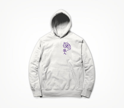 Tora White 1 Hoodie