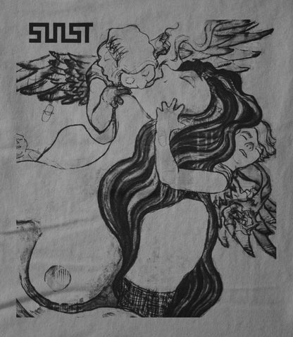 SNST Angel Black Outline Unisex T-shirt