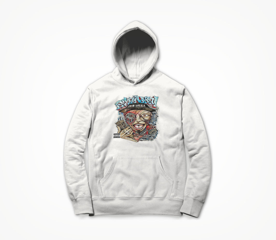 Skinwalker White Hoodie