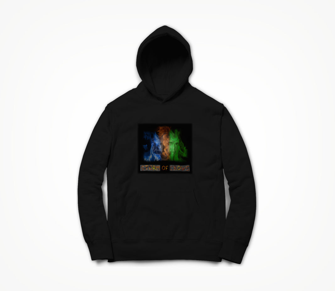 Storm of Crows - You Decide Art Hoodie