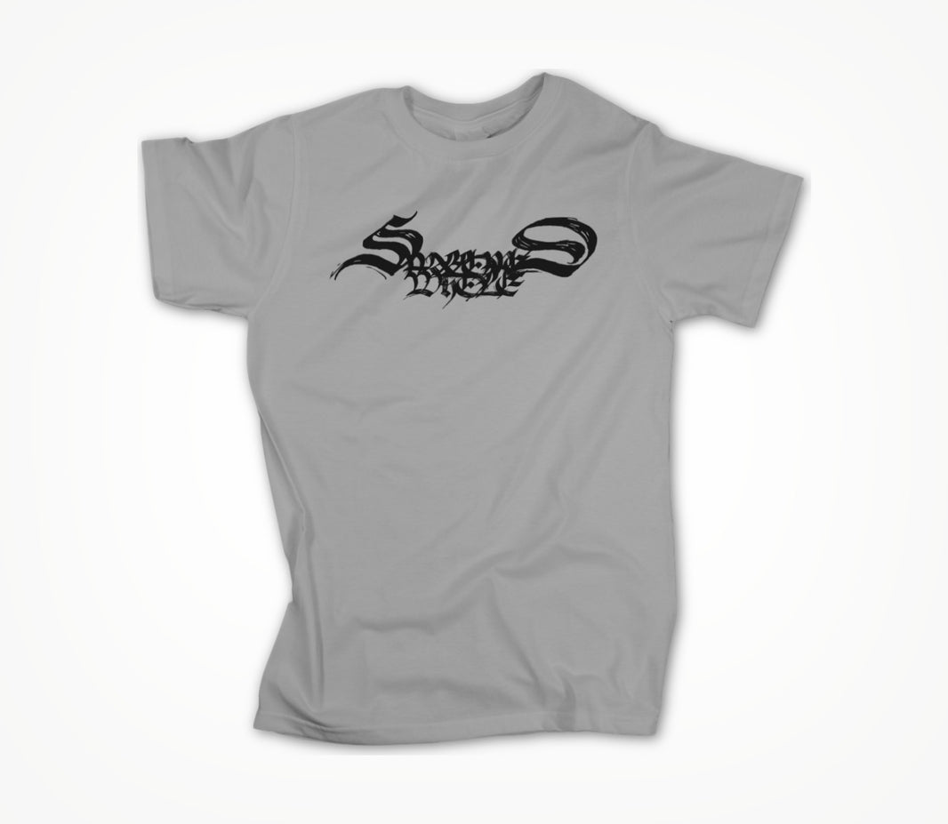 Logo black on grey Unisex T-shirt