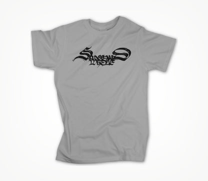 Logo black on grey Unisex T-shirt