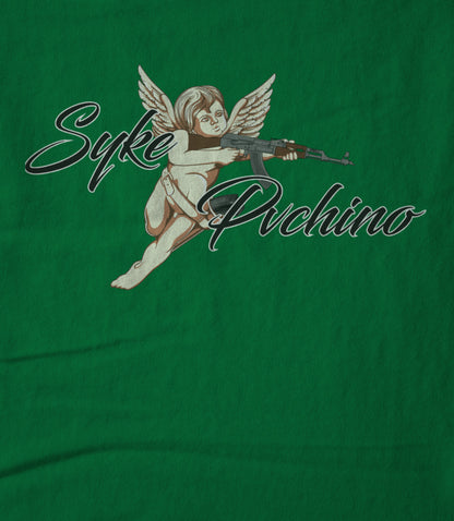 (Green) Syke Pachino Cartoon Logo Unisex T-shirt