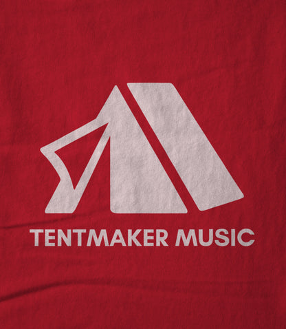 Logo Inverted Red Hoodie