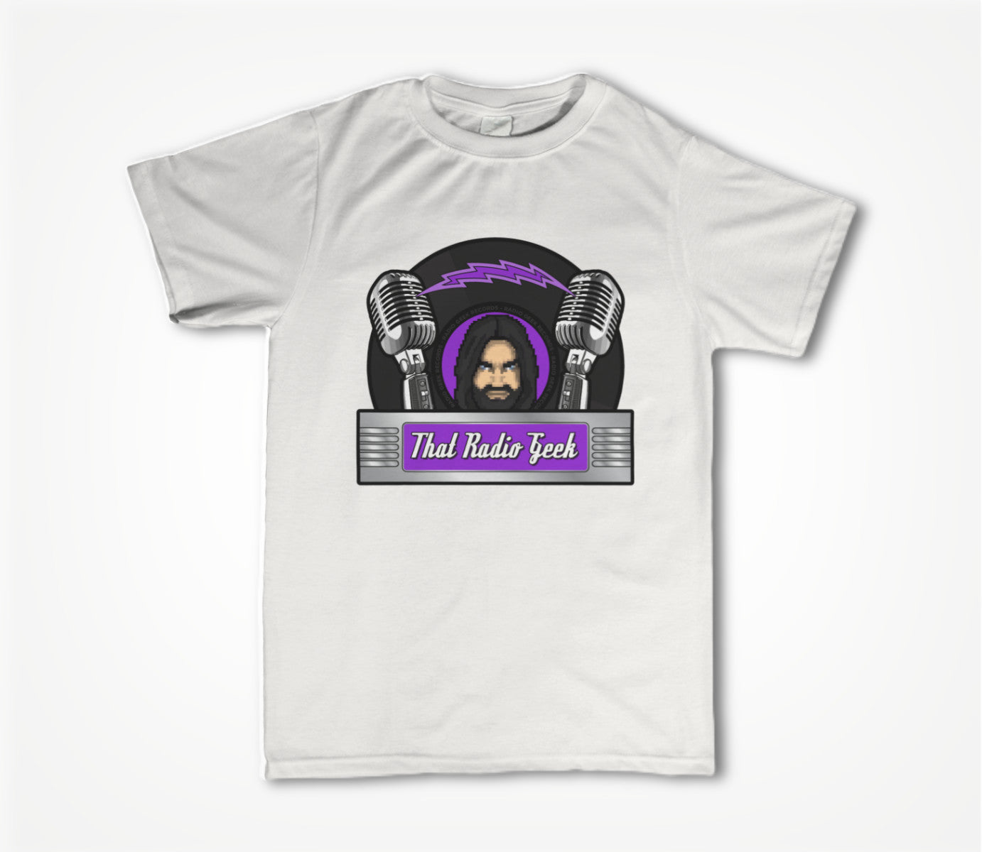 Logo on White Unisex T-shirt