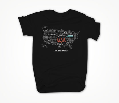 The Unity Collective OFFICIAL TOUR Black w/ White Logo Unisex T-shirt
