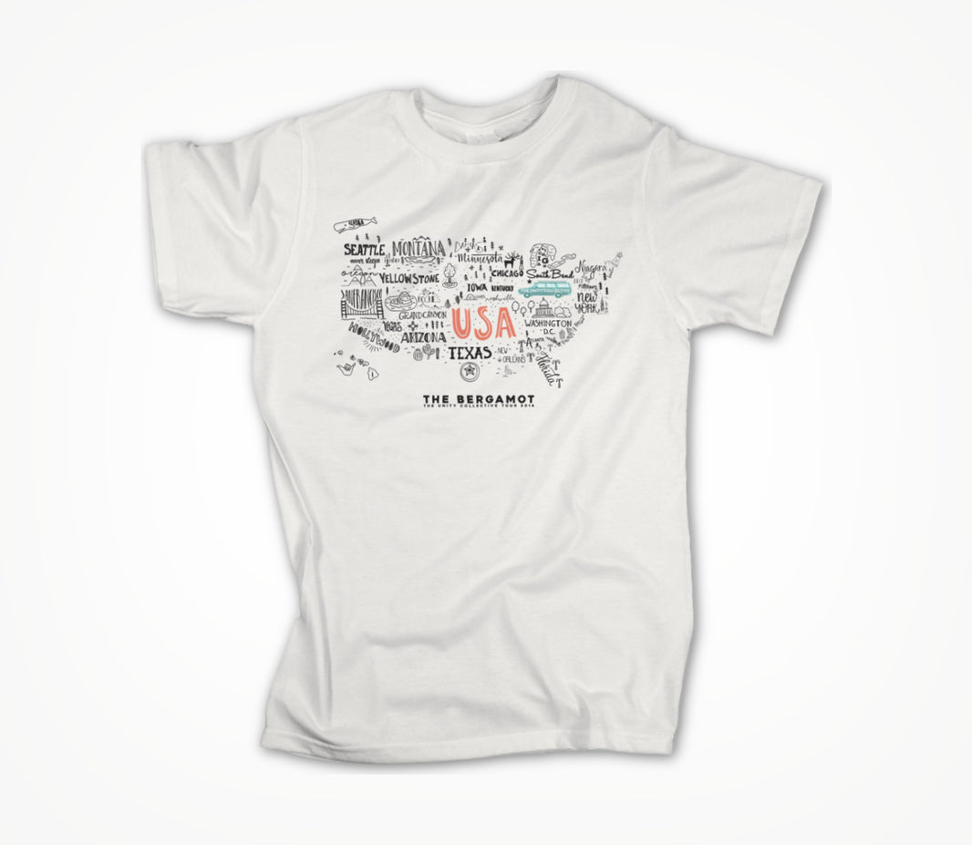 The Unity Collective OFFICIAL TOUR White w/Black Logo Unisex T-shirt