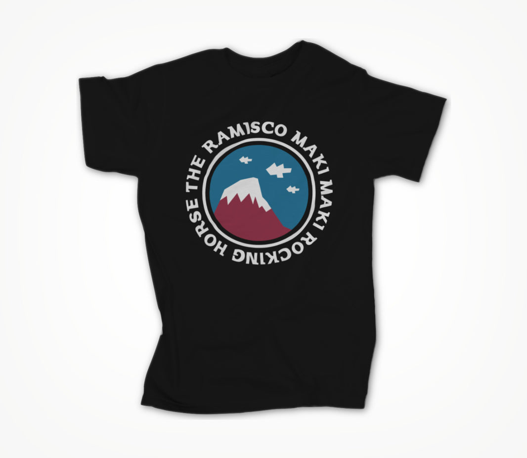 The Ramisco Maki Maki Rocking Horse - Mountain Unisex T-shirt
