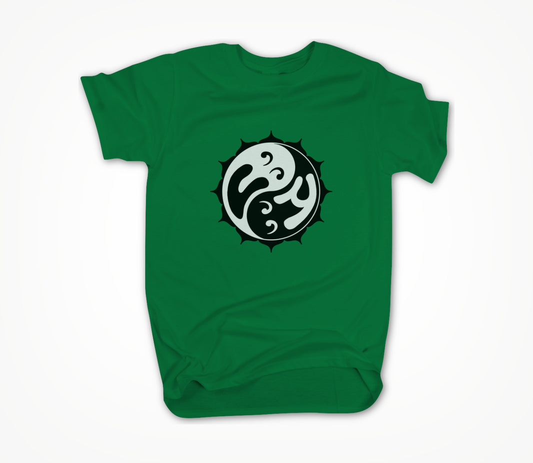 Haunts Logo - Green Unisex T-shirt