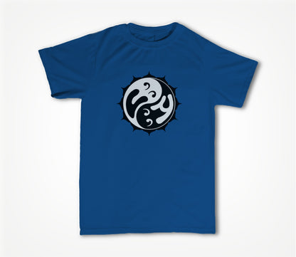 Haunts Logo - Blue Unisex T-shirt
