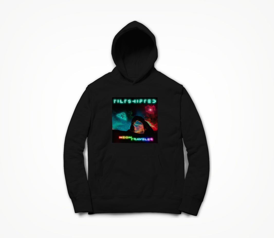 Neon Traveler Cover Art Hoodie