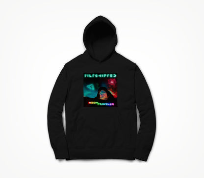Neon Traveler Cover Art Hoodie