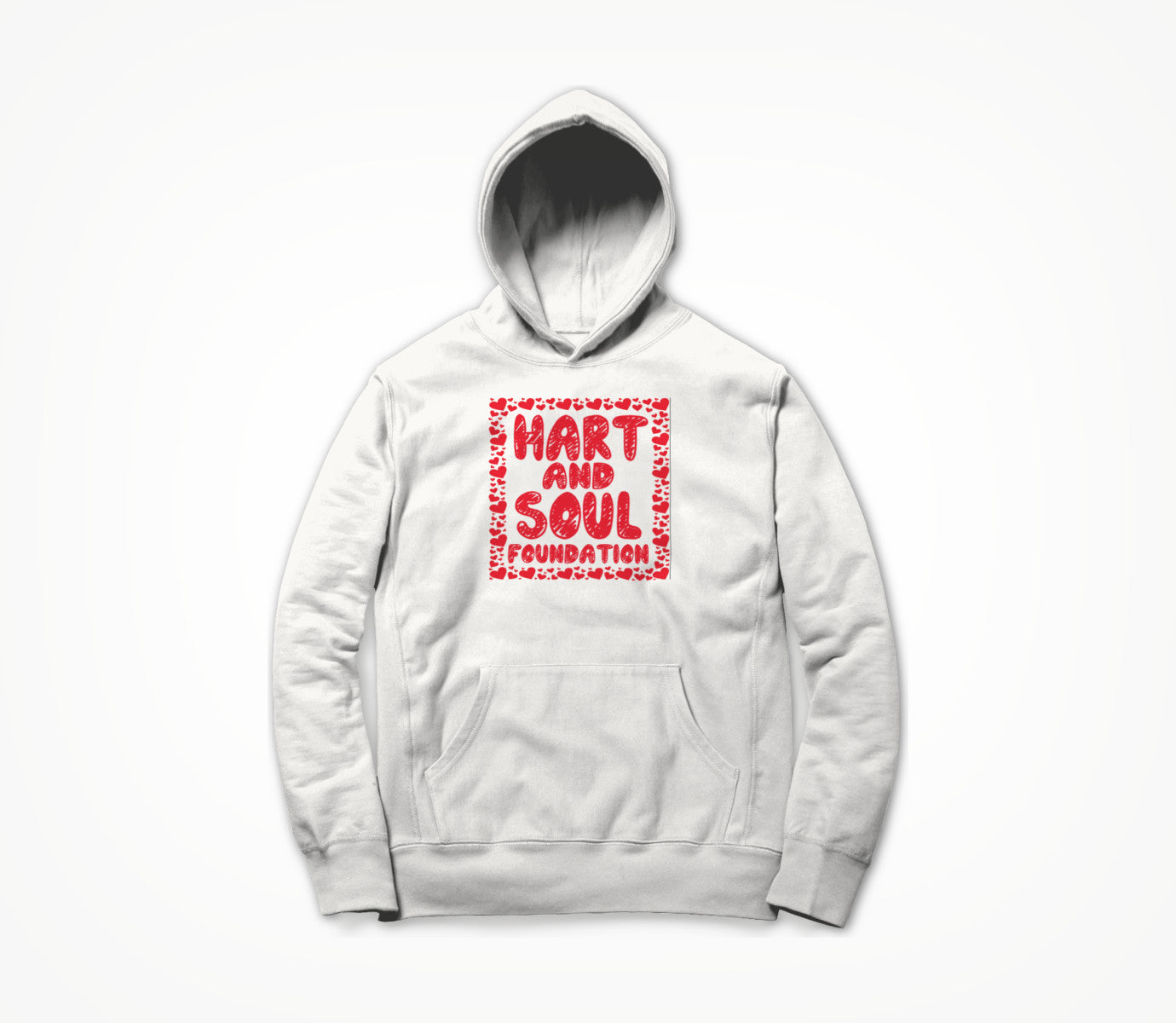 hARTaNDsOuLFoundation White Hoodie