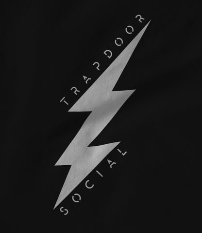 Lightning Bolt - Black Unisex T-shirt