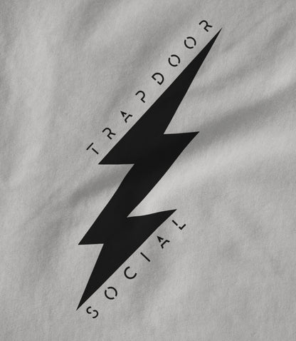 Lightning Bolt - White Unisex T-shirt