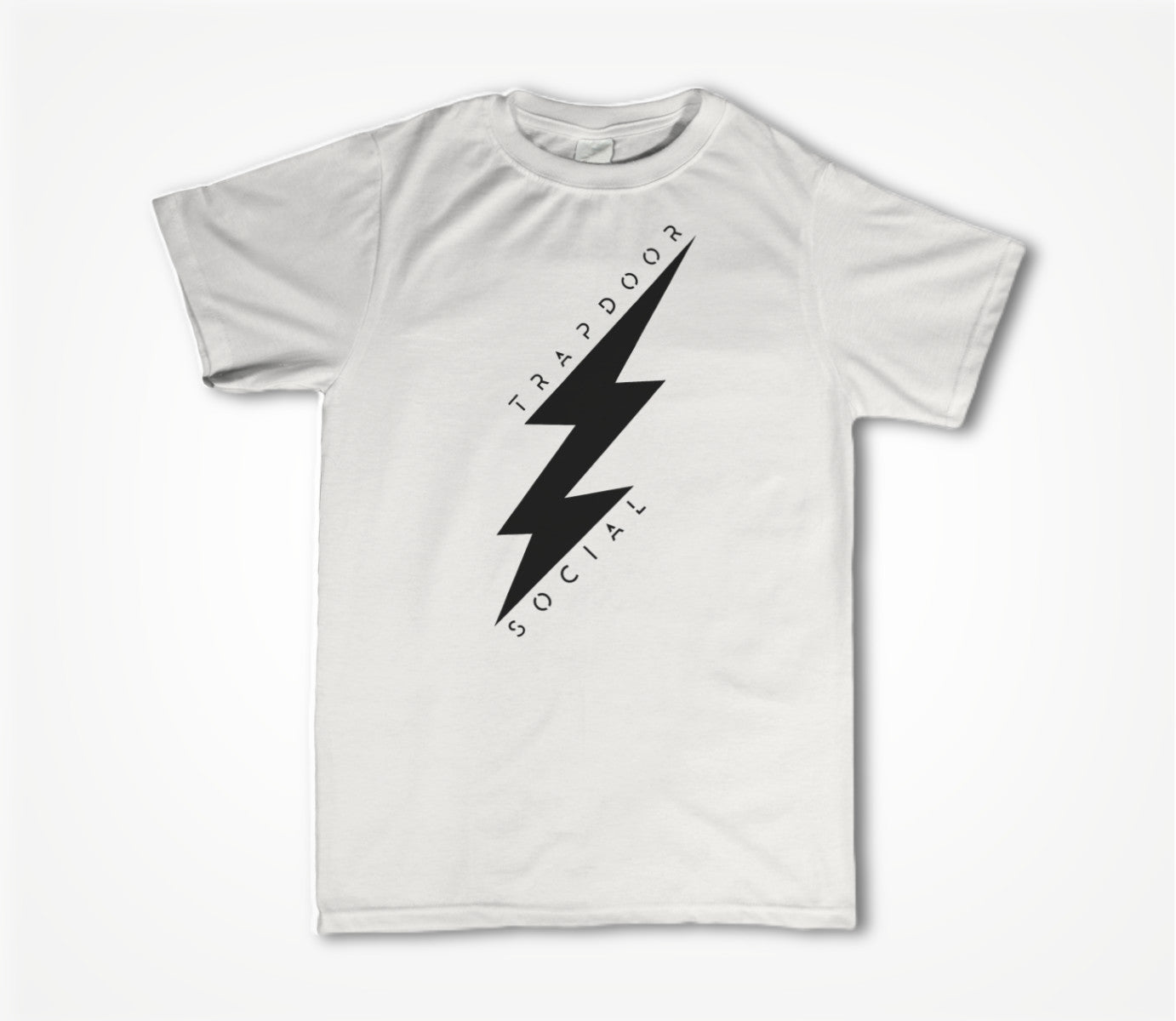 Lightning Bolt - White Unisex T-shirt