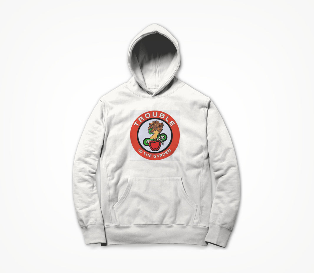 Woman and Serpent Square Hoodie