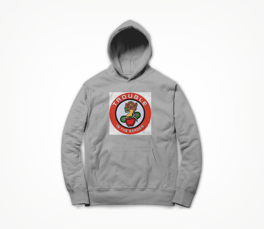 Woman and Serpent Square Hoodie