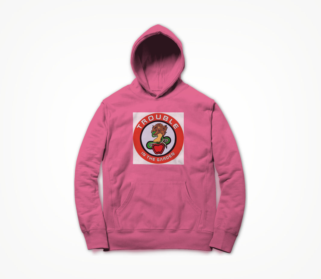 Woman and Serpent Square Hoodie