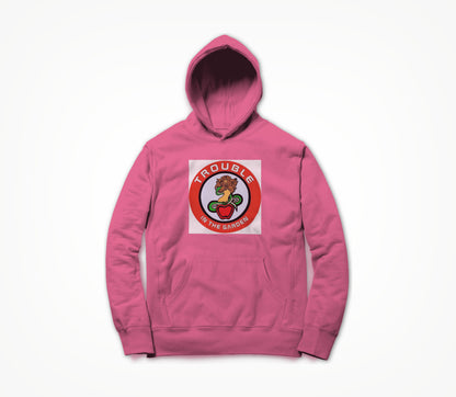 Woman and Serpent Square Hoodie