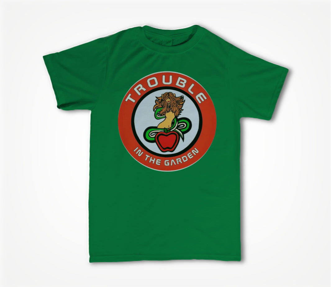 Woman and Serpent Round Unisex T-shirt